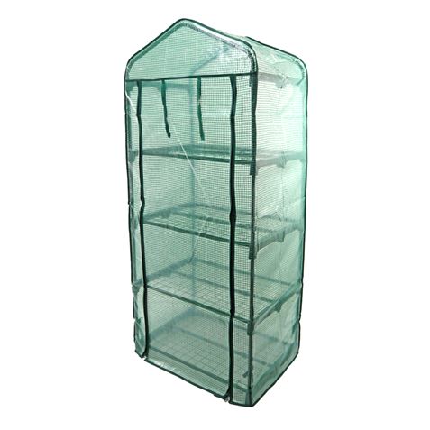 INVERNADERO DE JARDÍN 69X49X158CM MADER - 69166-2