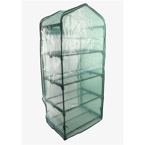 INVERNADERO DE JARDÍN 69X49X158CM MADER - 69166-3