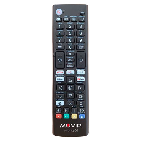 REACONDICIONADO MANDO A DISTANCIA UNIVERSAL SERIE SMALL SMART TV MUVIP - MV0440