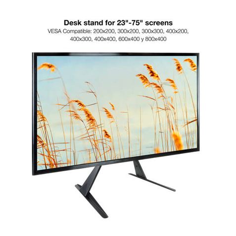 SOPORTE PATAS PEANA UNIVERSAL 23-75" NEGRO TOOQ - DB2375F-B-1