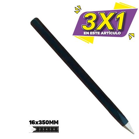 CINCEL CORTAFRÍO PUNTA 16X350MM BLIM (3 X 1)