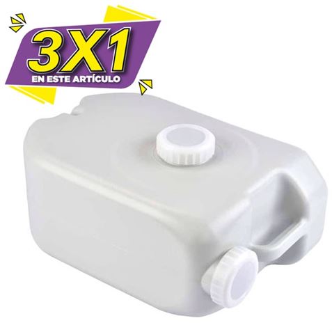 TANQUE DE AGUA PORTÁTIL 24 LITROS MUVIP (3X1)