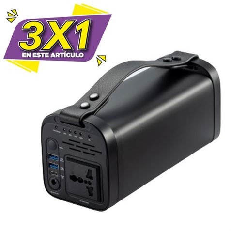 ESTACION DE ENERGIA PORTATIL PS100C 40000MAH XO (3 X 1)