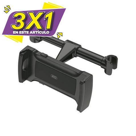 SOPORTE COCHE SILLON SMARTPHONE Y TABLETS C93 XO (3 X 1)