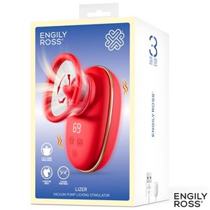 ESTIMULADOR VAJINA VIBRACION CON LENGUA Y SUCCION ROSS LIZER - 8436615002559-1