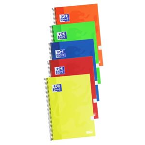 CUADERNO FOLIO CON ESPIRAL 80 HOJAS TAPA EXTRADURA OXFORD - 400122760