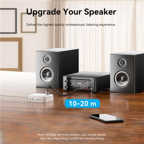 RECEPTOR AUDIO USB BLUETOOTH COCHE 1.5MTR VENTION - NAIHG-2