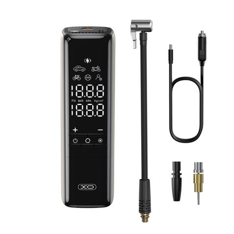 INFLADOR PORTATIL A 12V CON ACCESORIOS CZ017 XO - XOCZ017.