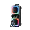 ALTAVOZ KARAOKE RGB 20W CON MICROFONO F55 XO - XOF55