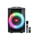 ALTAVOZ KARAOKE RGB 40W CON MICROFONO INALAMBRICO F53 XO - XOF53