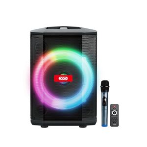 ALTAVOZ KARAOKE RGB 40W CON MICROFONO INALAMBRICO F53 XO - XOF53.