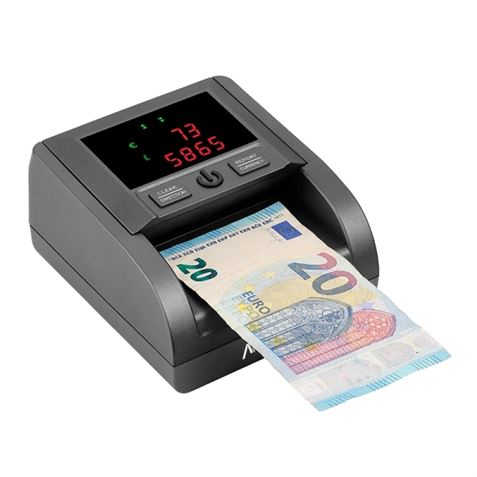 CONTADOR - DETECTOR DE BILLETES FALSOS CON RECUENTO Y PANTALLA LED AVPOS - AVP-DT25G-1
