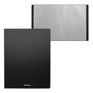 CARPETA DE 30 FUNDAS INTERIORES 4 UNIDADES A4 NEGRO ERICHKRAUSE - 59189