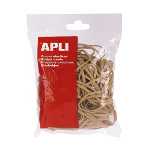 GOMAS ELASTICAS - 100X5 - BOLSA DE 100 GR - APLI - 12861