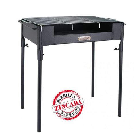 BARBACOA HIERRO CON PATAS 51X33CM ALGON - AG-3842233.