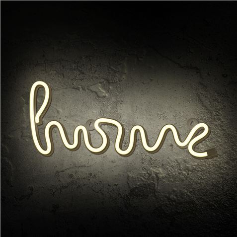 LAMPARA DECORATIVA NEON LED HOME FOREVER - RTV100300-1