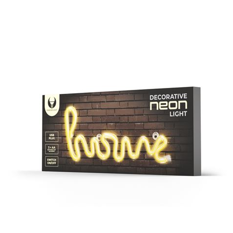LAMPARA DECORATIVA NEON LED HOME FOREVER - RTV100300-2