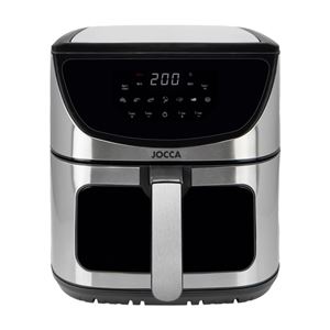 FREIDORA DE AIRE 8 LITROS INOX CON VENTANA JOCCA - 2455
