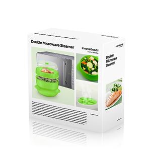 VAPORERA DOBLE PARA MICROONDAS INNOVAGOODS - 78823-3