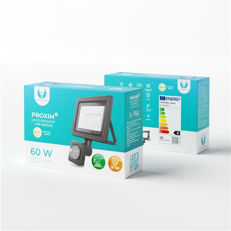 FOCO LED CON SENSOR PROXIM II 10W | 4500K FOREVER - RTV003607