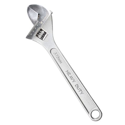 LLAVE INGLESA 375MM 15" CARBONO SAURIUM - 48606
