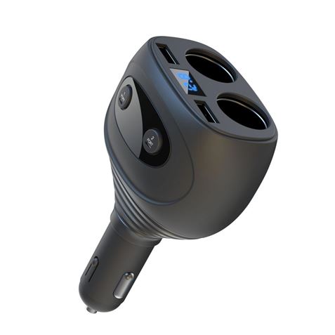 CARGADOR MECHERO CC41 4 EN 1 INTELIGENTE 6A XO - XOCC41-1