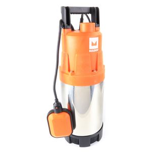 BOMBA DRENAJE INOX AGUA LIMPIA 1100W 6500L/H MADER - 69043