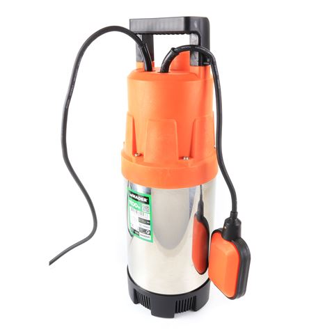 BOMBA DRENAJE INOX AGUA LIMPIA 1100W 6500L/H MADER - 69043-4