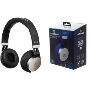 REAC AURICULAR + MICRO V330 BLUETOOTH + MICRO SD + RADIO FM NEGRO COOLSOUND - CS0155