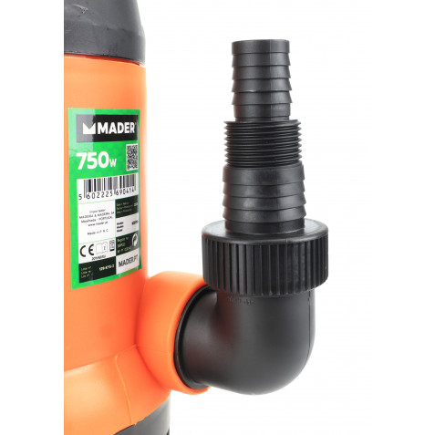 BOMBA DRENAJE AGUAS SUCIAS 750W...