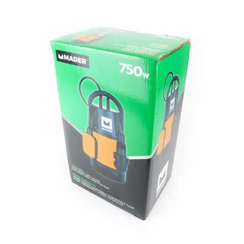 BOMBA DRENAJE AGUAS SUCIAS 750W...