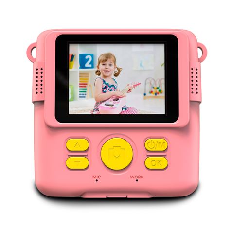 REAC CÁMARA PHOTO CREATOR DE IMPRESIÓN INSTANTÁNEA ALL IN ONE ROSA CAMVIEW - CV0240-3