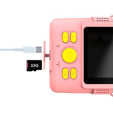 REAC CÁMARA PHOTO CREATOR DE IMPRESIÓN INSTANTÁNEA ALL IN ONE ROSA CAMVIEW - CV0240-4