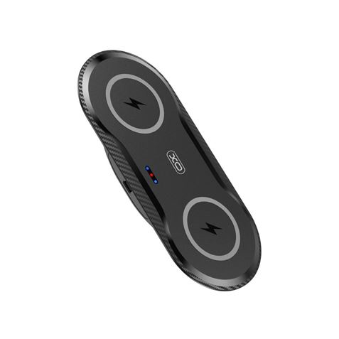 ESTACION DE CARGA RÁPIDA DOBLE WX025 INALAMBRICA 20W XO - XOWX025-1