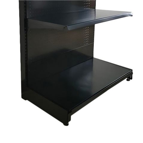 EXPOSITOR GÓNDOLA 900X450X1500MM NEGRO CROMAD - CR1208-2