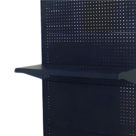 ESTANTERIA / EXPOSITOR DISPLAY 900X450X2200 COLOR NEGRO - CR1207-3