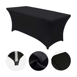 FUNDA PARA MESA DE RESINA 180X74X74CM NEGRA SUNGARDEN