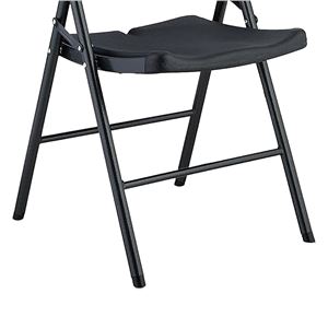 SILLA RESINA PLEGABLE PRO 44X53X83CM NEGRA SUNGARDEN - SG0158-3