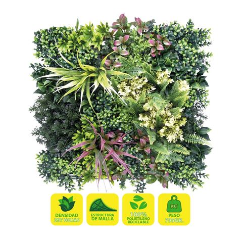 JARDIN VERTICAL 50X50CM SERIE NATURIA SUNGARDEN - SG0148