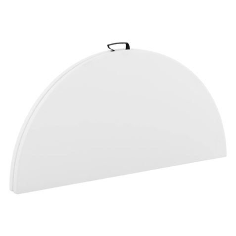 MESA DE RESINA REDONDA PLEGABLE 160X74CM 4.5CM SUNGARDEN - SG0159-1