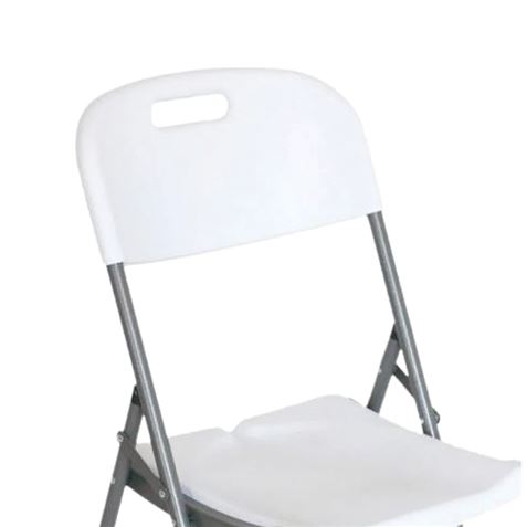 SILLA RESINA PLEGABLE PRO 44X53X83CM BLANCA SUNGARDEN - SG0157-2 SILLA RESINA PLEGABLE PRO 44X53X83CM BLANCA SUNGARDEN - SG0157-2