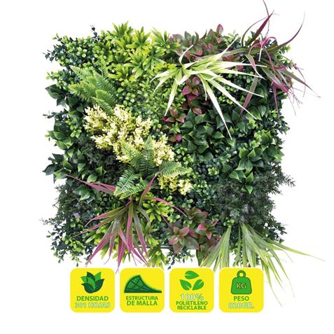 JARDIN VERTICAL 50X50CM SERIE VERDIVIA SUNGARDEN - SG0147