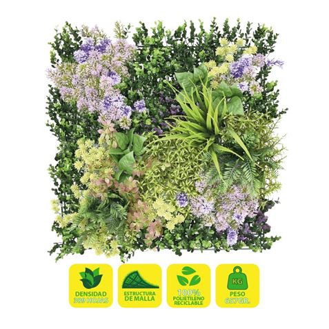 JARDIN VERTICAL 50X50CM SERIE MURALIA SUNGARDEN - SG0151