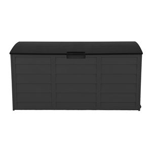 BAÚL RESINA 29 LITROS 113X49X57CM GRIS OSCURO SUNGARDEN - SG0162-1