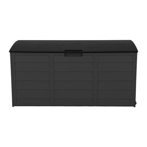 BAÚL RESINA 29 LITROS 113X49X57CM GRIS OSCURO SUNGARDEN - SG0162-1