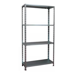 ESTANTERIA ACERO GALVANIZADO 4 BALDAS 70X30X145CM BLIM