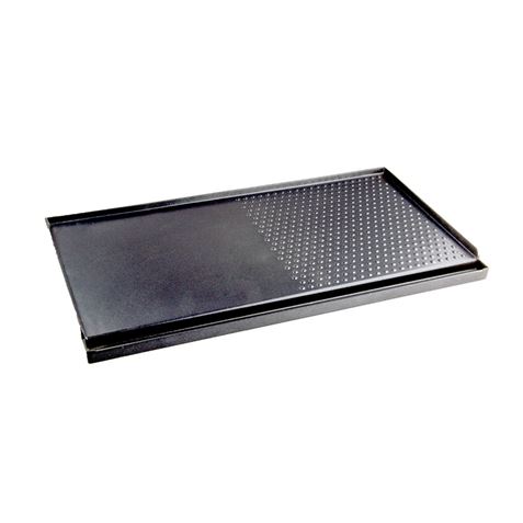 COCINA DE GAS PORTATIL DOBLE BOMBONA ACERO + PLANCHA + MALETIN MUVIP - MV0613-6