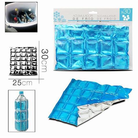 BOLSA 30 CUBITOS DE HIELO 25X30CM URBAN LIVING - 14773