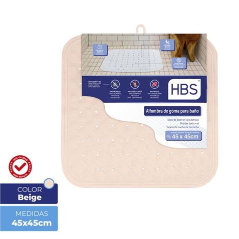 ALFOMBRA GOMA NATURAL - 450G BEIGE HBS - 5014792003