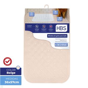 ALFOMBRA GOMA NATURAL - 450G BEIGE HBS - 5014791003